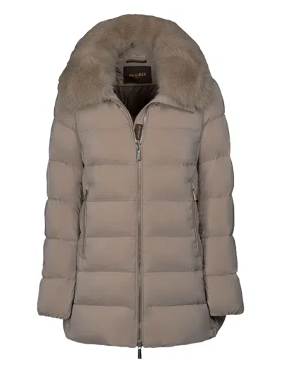 MOORER DORADO PUFFER JACKET