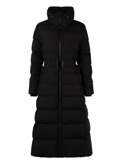 【送料&関税込】Moorer Dorianne Belted Long Down Jacket Moorer Dorianne Belted Long Down Jacket In Black | ModeSens