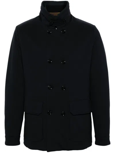 MOORER MOORER DOUBLE BREASTED BUTTONED JACKET