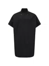 Moorer Double-breasted Overcoat In Black
