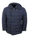 Moorer Down Jacket In Blue