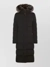 Moorer Dark Blue Puffer Zagara-kn Down Jacket In Black