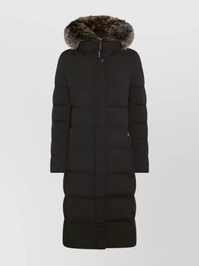 MOORER DOWN JACKET FUR TRIM HOOD