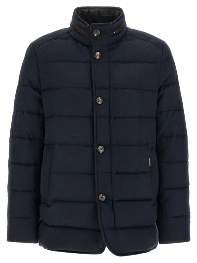 Moorer Down Jacket In Navy
