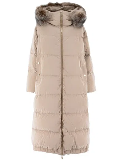 Moorer Down Jacket In Neutrals