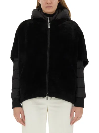 Moorer Down Jacket Pegasus In Black