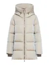Moorer Carinzia Puffer Jacket In Nude & Neutrals