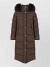 Moorer Down Puffer Jacket In Brown