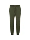 Moorer Drawstring Trousers In Green