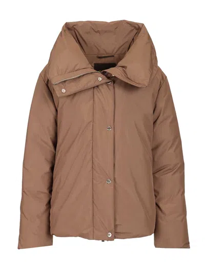 Moorer Duchessa-stp Coats Rose In Brown