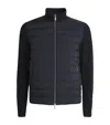 Moorer Duncan High-neck Quilted Jacket In Blue
