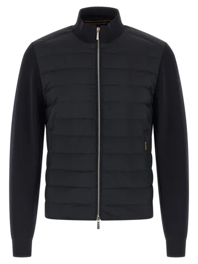 MOORER DUNCAN PUFFER JACKETS BLUE