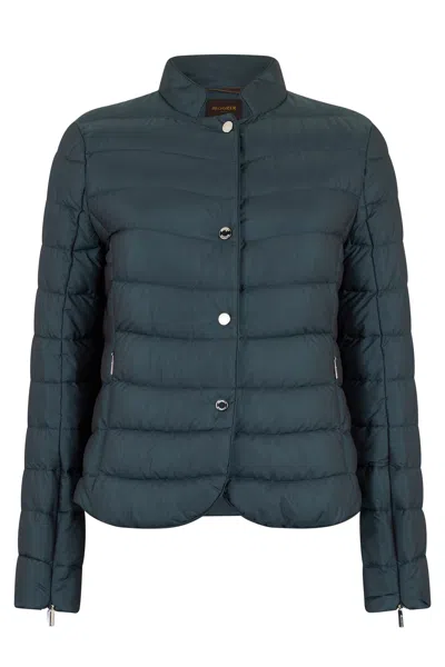 Moorer Elegant And Versatile Puffer Jacket. In Blue