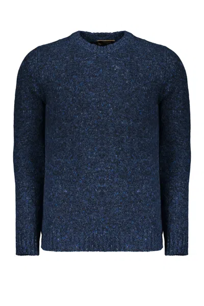 Moorer Elegant Dark Blue Sweater For Every Occasion