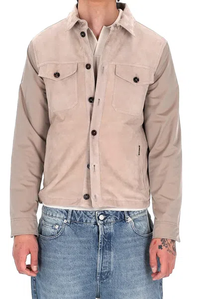 Moorer Elegant Men's Light Coat For P26 Season In Neutral