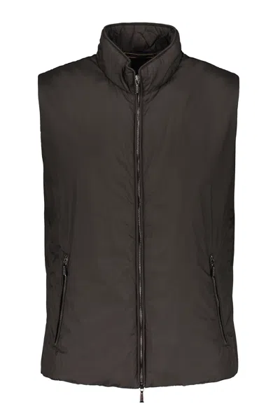 Moorer Elegant Vest For Any Occasion In Brown