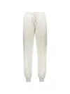 Moorer Elisabeth Drawstring Elasticated-cuff Track Pants In White