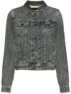 Moorer Ellea Denim Jacket In Blue