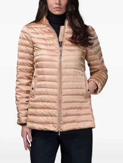 Moorer Elma-hc Quilted Jacket In Neutral