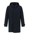 Moorer Elson 2-in-1 Cotton Jacket In Blue
