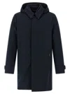 Moorer Elson 2-in-1 Cotton Jacket In Blue