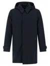 Moorer Elson 2-in-1 Cotton Jacket In Blue