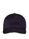 Moorer Embroidered-logo Baseball Cap In Blue