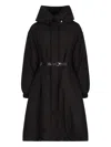 Moorer Eneida Hooded Parka In Black