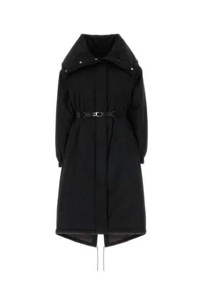 Moorer Eneida Belted Down Jacket In Black