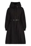 Moorer Eneida Hooded Parka In Black