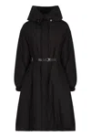 Moorer Eneida Hooded Parka In Black