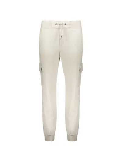 Moorer Enrich Drawstring-waist Track Pants In Neutral