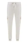Moorer Enrich Wool Sweatpants In Panna