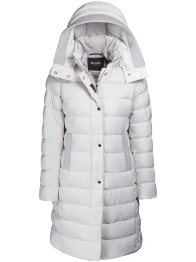 Moorer Erta-os Coat In Neutrals
