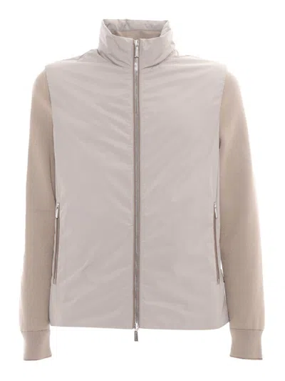 Moorer Evan-h-stp Jacket In Neutral