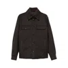 Moorer Button-fastening Flap-pocket Jacket In Brown