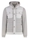 Moorer Faldi Padded Jacket In Neutrals