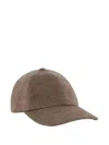 Moorer Felt Cap In Brown