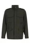 Moorer Denver Jacket With Buttoned Cuffs And Epaulettes