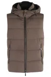 Moorer Fire Skt Vest In Brown