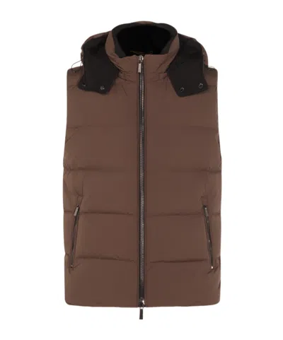 MOORER MOORER FIRE-SKT STRAIGHT-FIT GILET