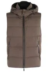 Moorer Fire Skt Vest In Brown
