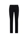 Moorer Five-pocket Jeans In Black