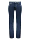 Moorer Five-pocket Jeans In Blue