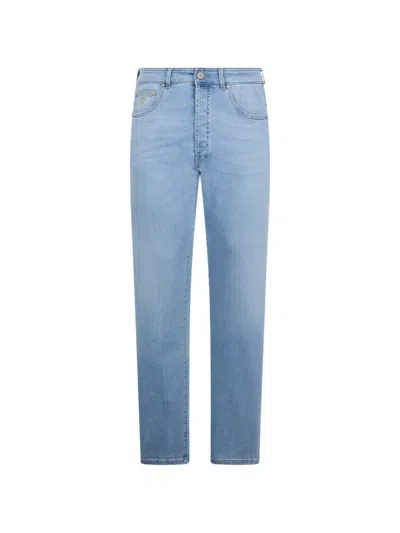 Moorer Five-pocket Jeans In Multi