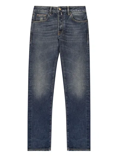 Moorer Five-pockets Jeans In Blue