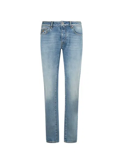 Moorer Five-pockets Jeans In Blue
