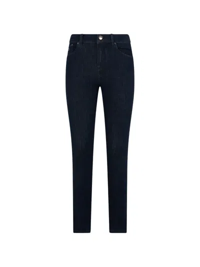 Moorer Five-pocket Jeans In Blue