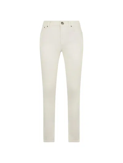 Moorer Five-pocket Jeans In Neutral
