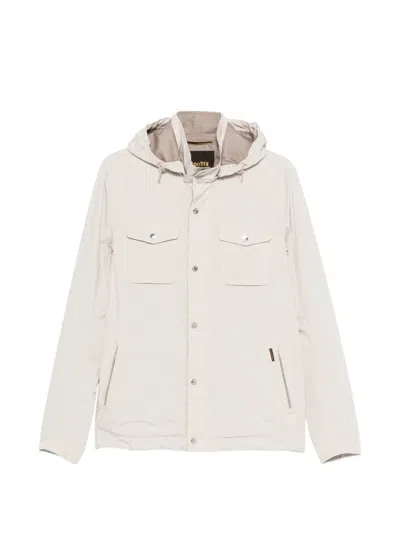 Moorer Flap-pocket Jacket In Neutral